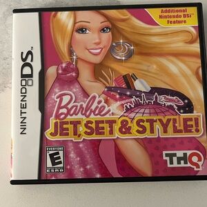 Nintendo DS Barbie Jet Set and Style Game